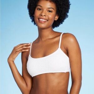 Smocked Style Bikini Top